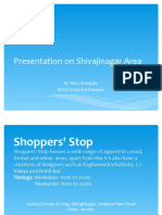 Presentation On Shivajinagar Area: by Vinay Mangale, MATS School of Business