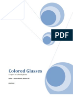 Our Report on Colored Glass