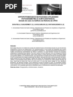 Ortofotomosaico de Fachada Utilizando a Fotogrametria a Curta Distäncia