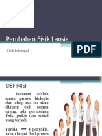 Perubahan Fisik Lansia