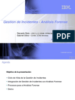 Gestion Incidentes y Analisis Forense