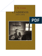 Cioran, Emil, Cuadernos 1957 - 1972