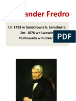 Aleksander Fredro