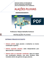 Aula 1 - Instalações Pluviais PDF