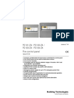 A6V10430376 - Data Sheet For Product - Fire Control Panel Series FC120 - en