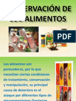 conservación de alimentos