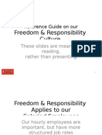 Freedom Responsibility Culture