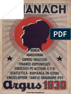 Almanach Argus 1930