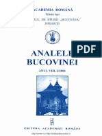 08-2. Analele Bucovinei, An VIII, Nr. 2 (2001)