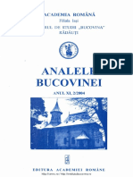 11-2. Analele Bucovinei, An XI, Nr. 2 (2004)