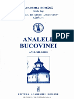 12-2. Analele Bucovinei, An XII, Nr. 2 (2005)