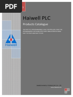 Haiwell PLC Catalogue