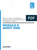 BRC Global Standard Packaging and Packaging Materials Issue 5 - Module 9 Audit One