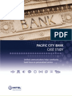 Pacific City Bank: Case Study