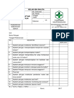 Daftar Tilik KIA UKM