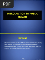 1-Introduction To Public Health