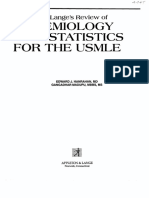 Epidemilogy and Biostatistics for USMLE