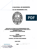 Análisis de Técnicas de Bioingeniería para