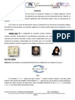 Factorizacion PDF