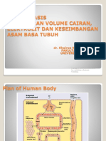 Homeostasis Pengaturan Volume Cairan, Elektrolit Dan Keseimbangan Asam Basa Tubuh