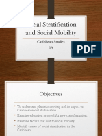 Caribbean Social Stratification and Mobility