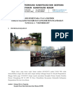 Analisis Sementara Banjir Pangandaran 6 - 7 Oktober 2017