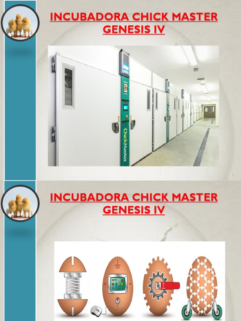 Incubator Chick Master Genesis Iv PDF aduana Transporte