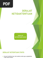 DERAJAT KETIDAKTENTUAN