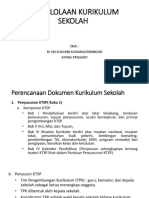 Pengelolaan Kurikulum Sekolah