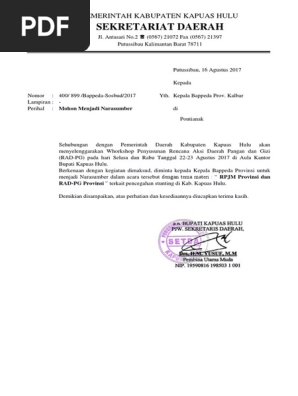 66 Contoh Undangan Rapat Stunting Gratis Terbaru