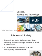 Science, Society, and Technology: Sabar Nurohman, M.PD