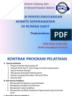 Kontrak Program Pelatihan Komite