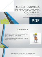 Conceptos Basicos Sobre Macroeconomia Colombiana