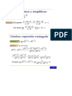 Ejercicios de Continuidad de Variable