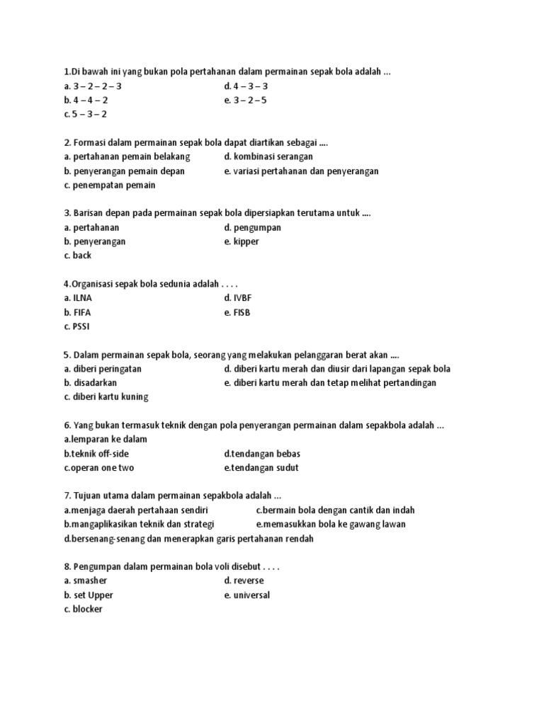 23++ Yang tidak termasuk teknik menjaga bola dalam permainan sepak bola adalah ideas