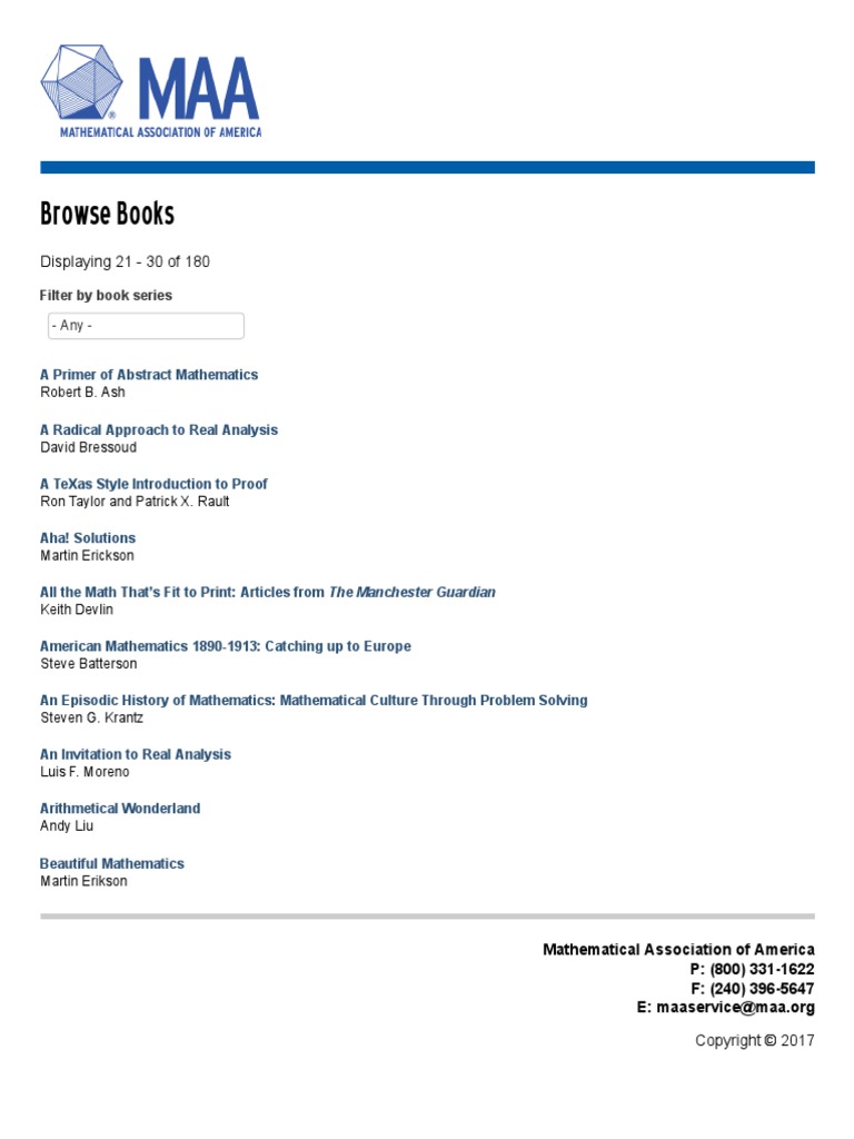 MAA11 | PDF