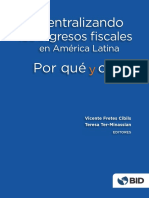 Descentralizando Los Ingresos Fiscales en América Latina