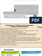 NIIF 15 Ingresos de actividades ordinarias procedentes de contratos con clientes