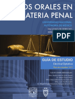 Juicios Orales en Materia Penal - UNAM