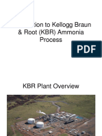 Introduction To Kellogg Braun & Root (KBR) Ammonia Process