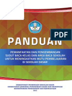 Draft Panduan Pemanfaatan Sudut Baca Di SD PDF