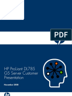 HP ProLiant DL785 G5 CustomerPresentation 20080728