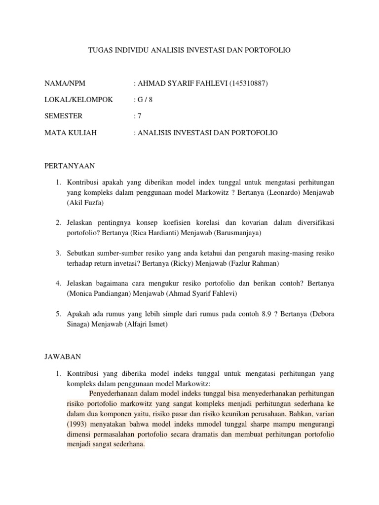 Ahmad Syarif Fahlevi