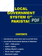 Local Government System of Pakistan