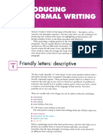 Friendly Letters (Descriptive) PDF