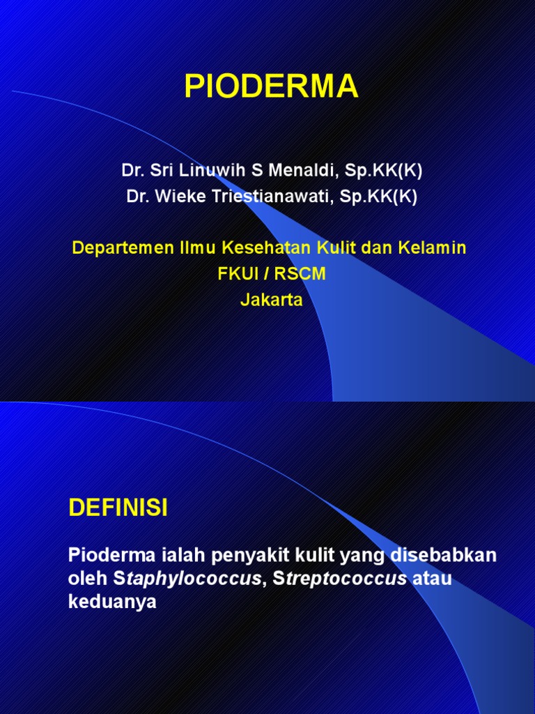 Pioderma PDF | PDF