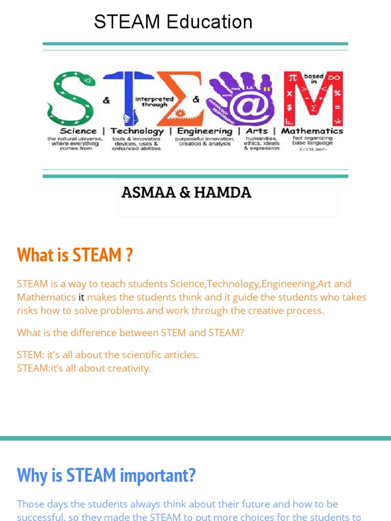 Understanding STEAM Education Benefits | PDF