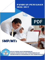 0 Pedoman Penulisan Soal SMP  MTs.pdf