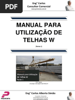 Manual Para Utilização de Telhas W - Parte 1