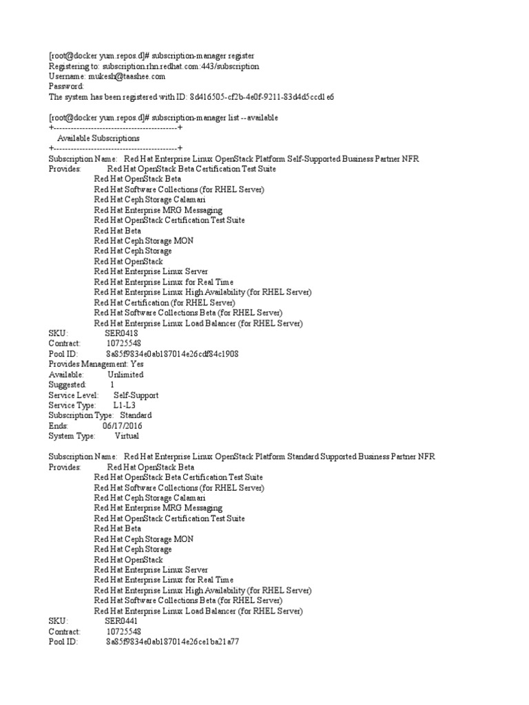 Docker PDF Red Hat Open Stack